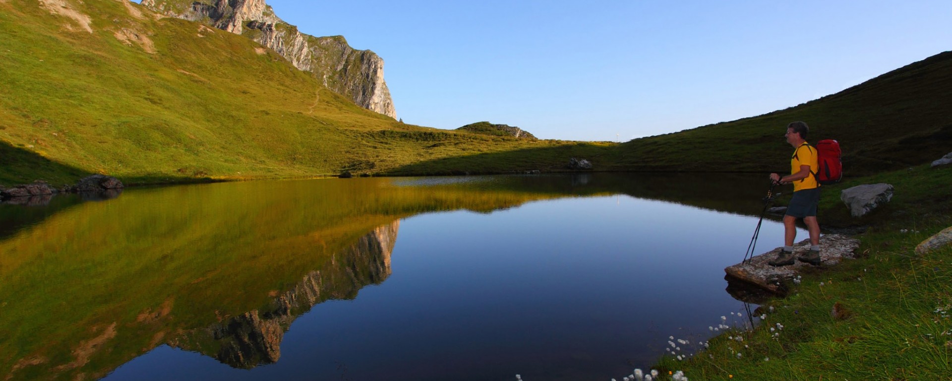 Wanderung Speicherteich Hotel Sonnhof in Grossarl
